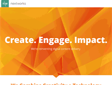 Tablet Screenshot of nextworks.com